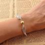 HYCY BJD Harry Potter Womens Bracelet Set Time Turner Deathly Hallows Golden Snitch Bracelet Jewelry for Harry Potter Fans Merchandise Gifts
