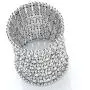 Szxc Womens Ballroom Rhinestone Stretch Cuff Bracelets Fit Wrist Circumference from 6.5'' to 7.8'' - Lead & Nickle Free