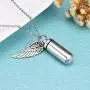 Cat Eye Jewels Pendant Urn Necklace for Humen Ashes Stainless Keepsake Memorial Ash Holder Cat Eye Jewels Pendant Urn Necklace for Humen Ashes Stainless Keepsake Memorial Ash Holder