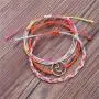 ZHEPIN 3PCS Braided Rope Bracelet Set Handmade Waterproof Wrap Bracelet Charm Woman Kids … ZHEPIN 3PCS Braided Rope Bracelet Set Handmade Waterproof Wrap Bracelet Charm Woman Kids …
