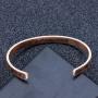 LIUANAN Keep Going Bangle Bracelet for Women