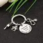 CYTING Veterinarian Keychain These Keys Belong to an Awesome Vet Tech/Nurse Keychain Appreciation Gift Veterinary Medicine Graduation Gift