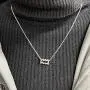 choice of all 2Pcs Silver Zodiac Necklace for Women,12 Constellation Zodiac Pendant Necklace Astrology Necklace with Message Card Zodiac Jewelry Gift