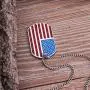 ASTOFLI American Flag Dog Tag Pendant Necklace Hip Pop Style Army Necklace High Polished Finish Enamel Necklace Jewelry For Man Street Wear Gift For Father’s Day Military Day Freedom And Equality ASTOFLI American Flag Dog Tag Pendant Necklace Hip Pop Style Army Necklace High Polished Finish Enamel Necklace Jewelry For Man Street Wear Gift For Father’s Day Military Day Freedom And Equality