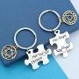 HN HNHB Her Demon His Angel Couple Keychain Promise Gift Funny Wedding Jewelry Gifts