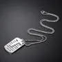 LOYALLOOK Stainless Steel Dog Tags Cross Necklaces Inspirational Jewelry Gift for Daughter Men Bible Prayer Joshua 1:9b LOYALLOOK Stainless Steel Dog Tags Cross Necklaces Inspirational Jewelry Gift for Daughter Men Bible Prayer Joshua 1:9b