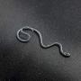 Personality CZ Snake Ear Clip for Women Girls Punk Winding Snake Crawler Climber Ear Cuffs Ear Hook Earring