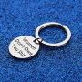 BAUNA Feminism Jewelry Women Inspiration Keychain Girl Power Gift Women Don’t Owe You Shit Feminist Female Equality Key Ring