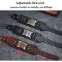 GelConnie Viking Bracelet Punk Leather Cuff Bracelet Gothic Leather Wristband Bracelet with Nordic Amulet Scandinavian Talisman Celtic Pagan Jewelry