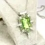 Wicked Witch Zelena Charm Pendant Necklace Green, Silver Wicked Witch Zelena Charm Pendant Necklace Green, Silver