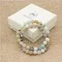 Bivei Natural Gem Semi Precious Reiki Healing Crystals Handmade 8mm Round Beads Stretch Bracelet Bivei Natural Gem Semi Precious Reiki Healing Crystals Handmade 8mm Round Beads Stretch Bracelet