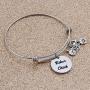 SEIRAA Biker Gift Motocycle Bracelet Biker Chick Gift Expandable Bracelet