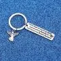 WUSUANED Memorial Keychain I Can No Longer See You with My Eyes But I Will Feel in My Heart Forever Loving Memory Jewelry Dad Mom Sympathy Gift WUSUANED Memorial Keychain I Can No Longer See You with My Eyes But I Will Feel in My Heart Forever Loving Memory Jewelry Dad Mom Sympathy Gift