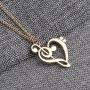 Silver Musical Note Necklace Pendant Treble Clef Music Jewelry for Women Girlfriend Daughter