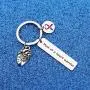 WUSUANED CHD Keychain Mom/Dad of A Heart Warrior Keychain Congenital Defect Awareness Gift for Heart Warrior Mom Dad WUSUANED CHD Keychain Mom/Dad of A Heart Warrior Keychain Congenital Defect Awareness Gift for Heart Warrior Mom Dad