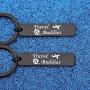 WUSUANED Travel Buddies Compass Keychain Travel Gift for Travel Friends Wanderlust Travel Lovers