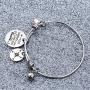 omodofo 2020 Graduation Gifts Bracelet Jewelry Inspirational Charm Compass Bangle Gifts for Girls Women