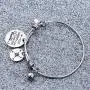 omodofo 2020 Graduation Gifts Bracelet Jewelry Inspirational Charm Compass Bangle Gifts for Girls Women