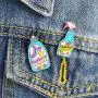 Cute Creative Enamel Pins Brooch Set, 5 pcs Colorful Lovely Pins Badges for Women Girls Boys Clothes Backpacks Decor … Cute Creative Enamel Pins Brooch Set, 5 pcs Colorful Lovely Pins Badges for Women Girls Boys Clothes Backpacks Decor …